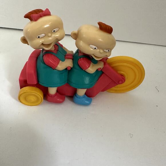 Vintage Burger King Kids Club Rugrats Phil Lil Shooter Toy 1998 Pullback Racer - Picture 10 of 10